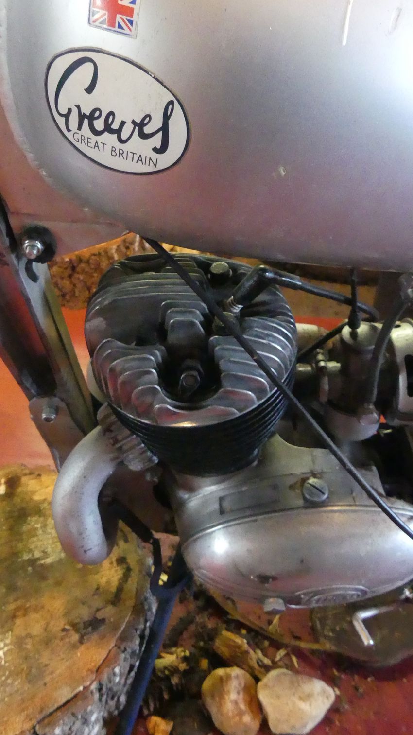 038 Greeves TE 250 Villiers Motor 1962